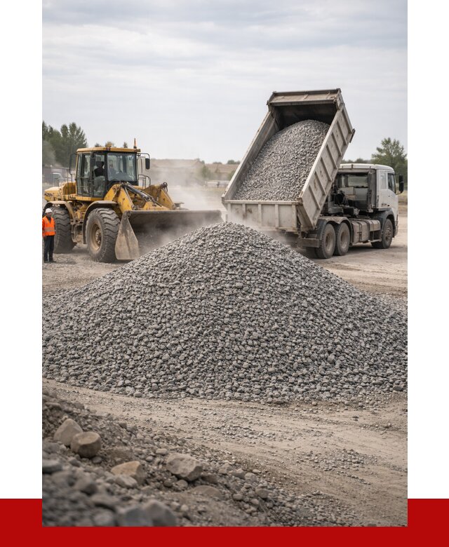 Купить щебень с доставкой в Черняховске от 2620 руб. | ПРОНЕРУДЧрх