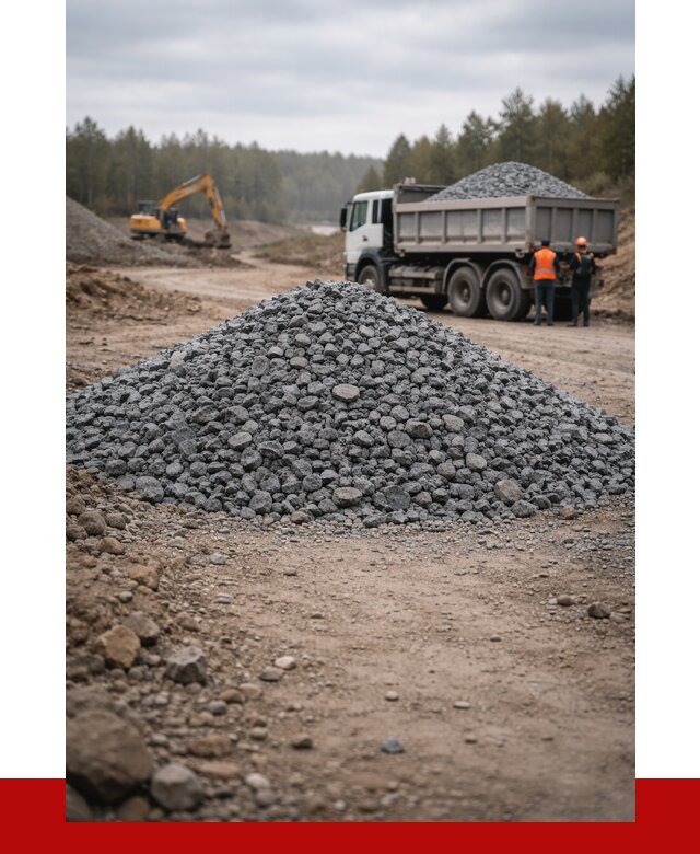 Щебень габбро диабаз фракция 40-70 в Черняховске от 2306 р-ПРОНЕРУДЧрх