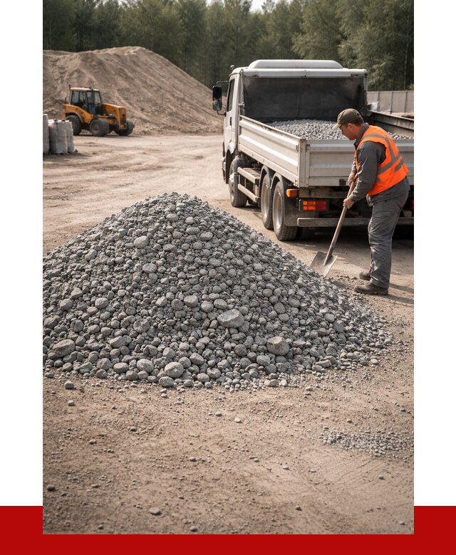 Гравийный щебень фракция 5-10 в Черняховске от 2306 р. | ПРОНЕРУДЧрх