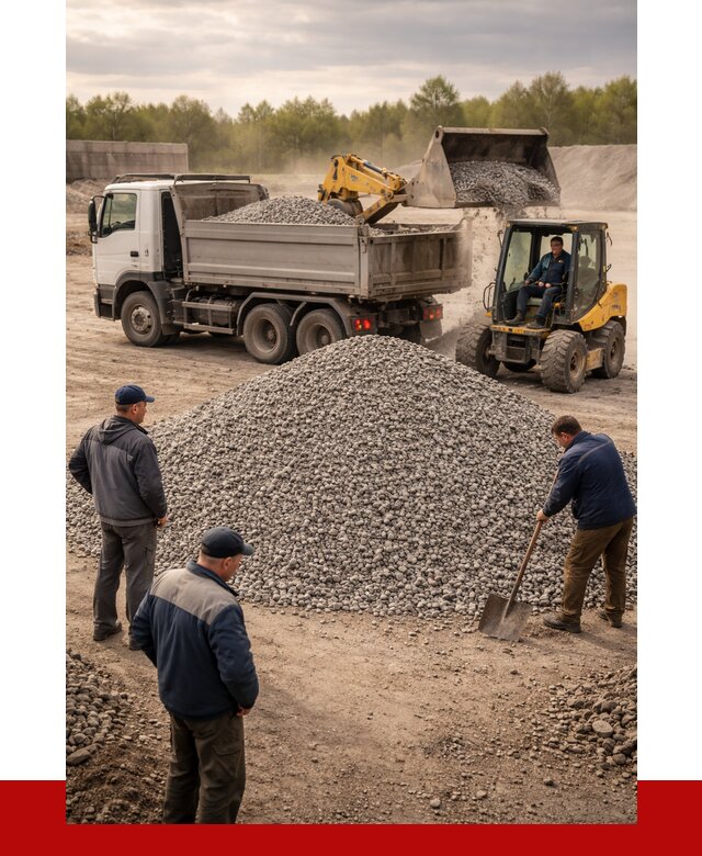 Гравийный щебень фракция 5-20 в Черняховске от 2515 р. ПРОНЕРУДЧрх