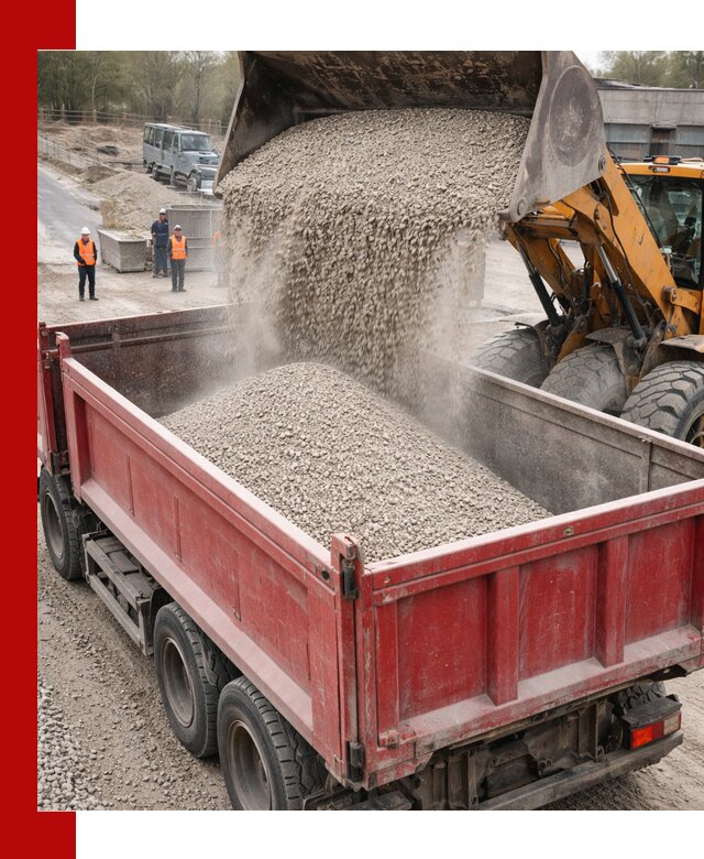 Купить известняковый щебень фракции 0-5 с доставкой в Черняховске