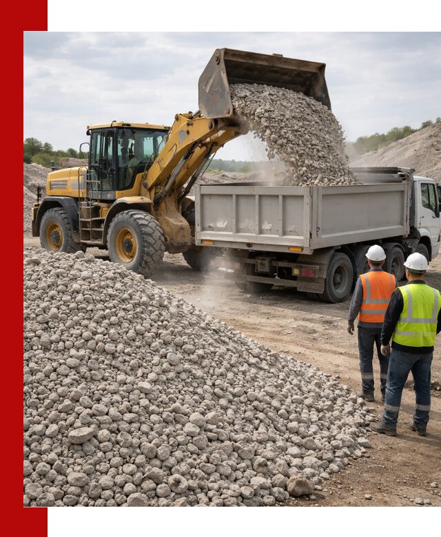 Доломитовый щебень фракция 40–71 доставка и продажа в Черняховске