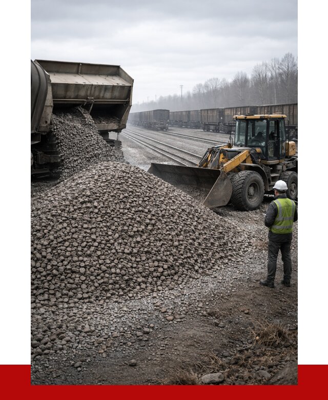 Купить железнодорожный щебень в Черняховске от 2934 р. | ПРОНЕРУДЧрх