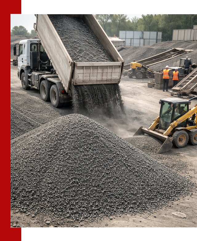 Вторичный щебень фракция 0–5 с доставкой в Черняховске