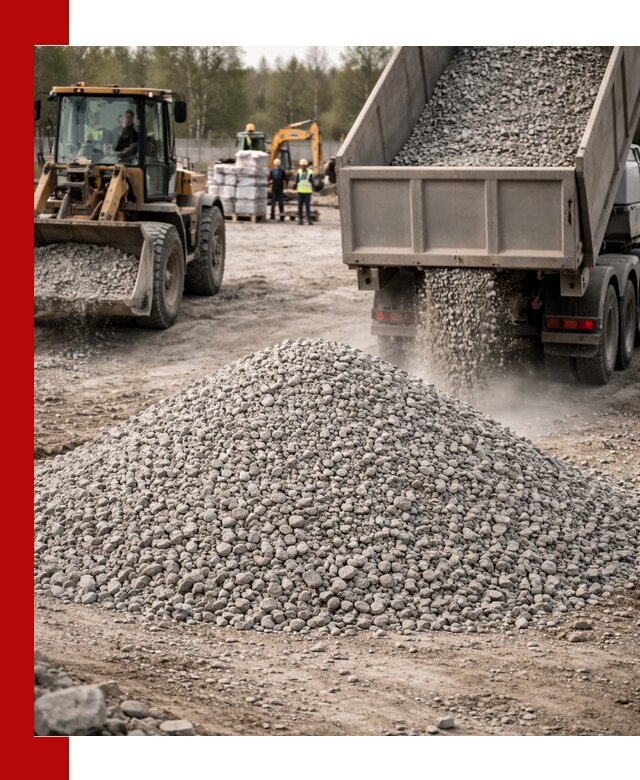 Вторичный щебень фракции 5-20 в Черняховске — доставка и продажа крупнотоннажно