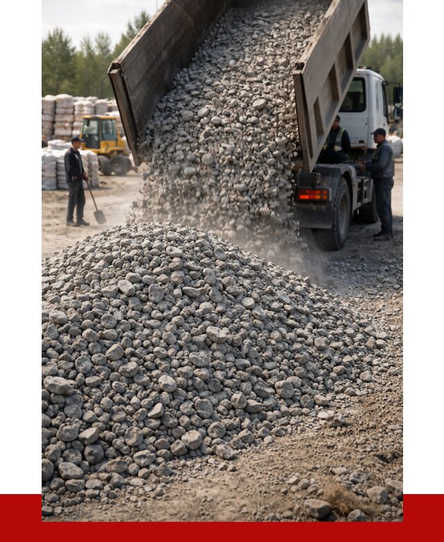 Бетонный щебень фракция 40-70 в Черняховске от 1886 р. ПРОНЕРУДЧрх