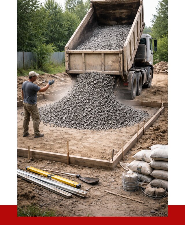 Купить щебень для фундамента в Черняховске от 4716 р. | ПРОНЕРУДЧрх