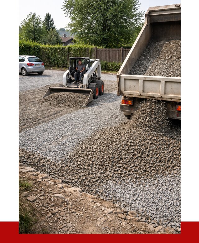 Щебень для парковки в Черняховске с доставкой от 1258 р.| ПРОНЕРУДЧрх