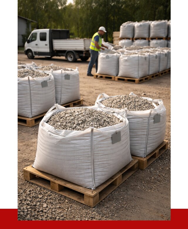Щебень в мешках с доставкой в Черняховске от 4402 р. | ПРОНЕРУДЧрх