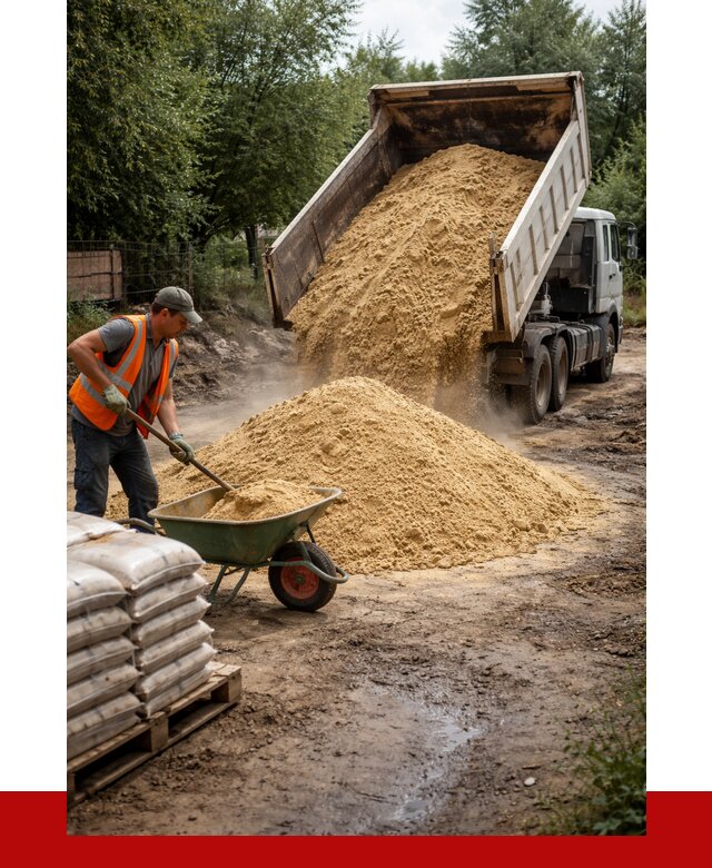 Купить песок с доставкой в Черняховске от 1886 р. | ПРОНЕРУДЧрх