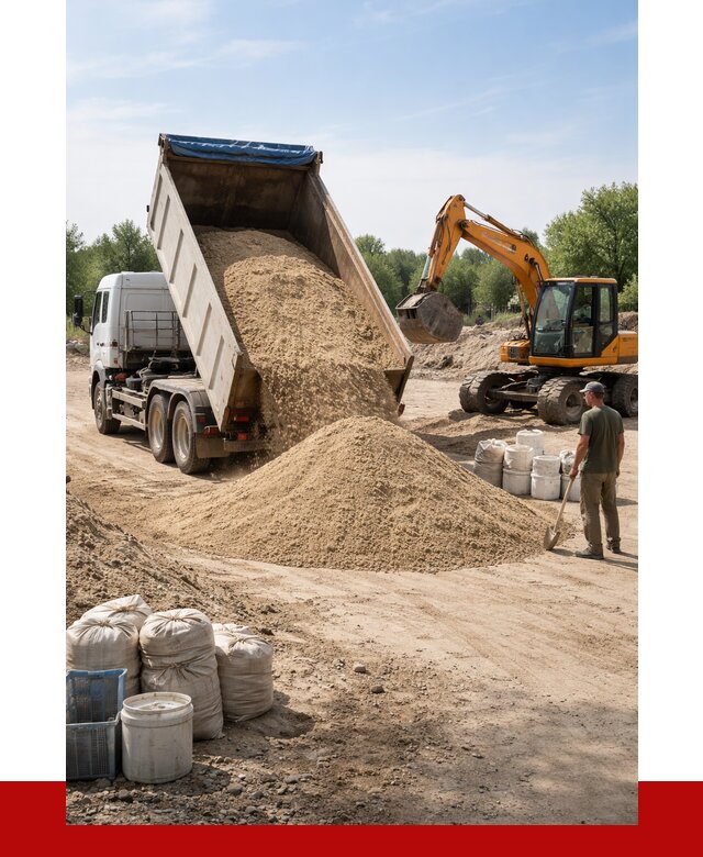 Купить речной песок в Черняховске от 1258 р. за куб | ПРОНЕРУДЧрх