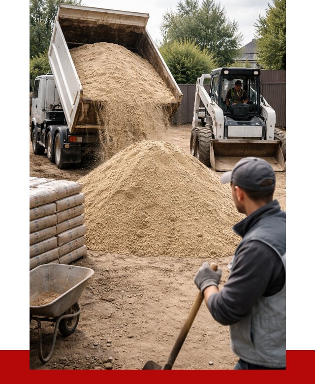 Мытый речной песок с доставкой в Черняховске от 1520 р. | ПРОНЕРУДЧрх