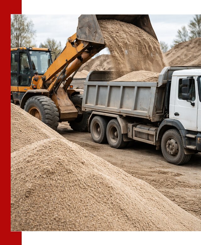 Доставка сеяного песка в Черняховске оптом и в розницу