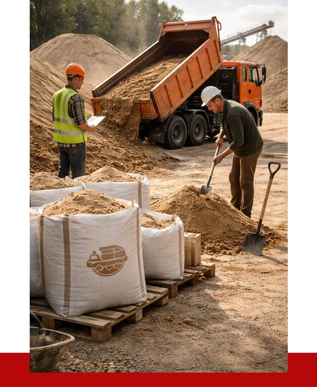 Строительный песок в Черняховске от 2306 р. с доставкой, ПРОНЕРУДЧрх