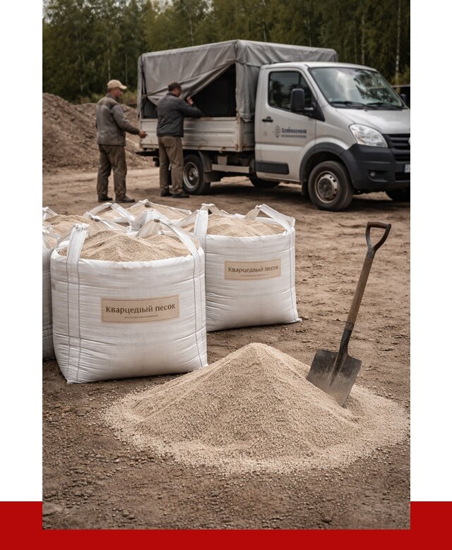 Кварцевый песок для пескоструя в Черняховске от 4716 р. | ПРОНЕРУДЧрх