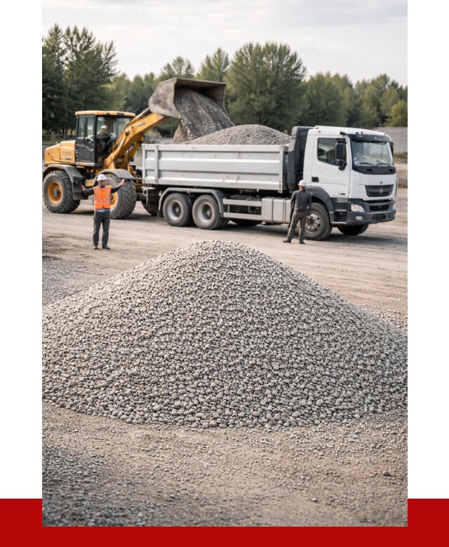 Купить мытый гравий в Черняховске от 3668 р, доставка ПРОНЕРУДЧрх