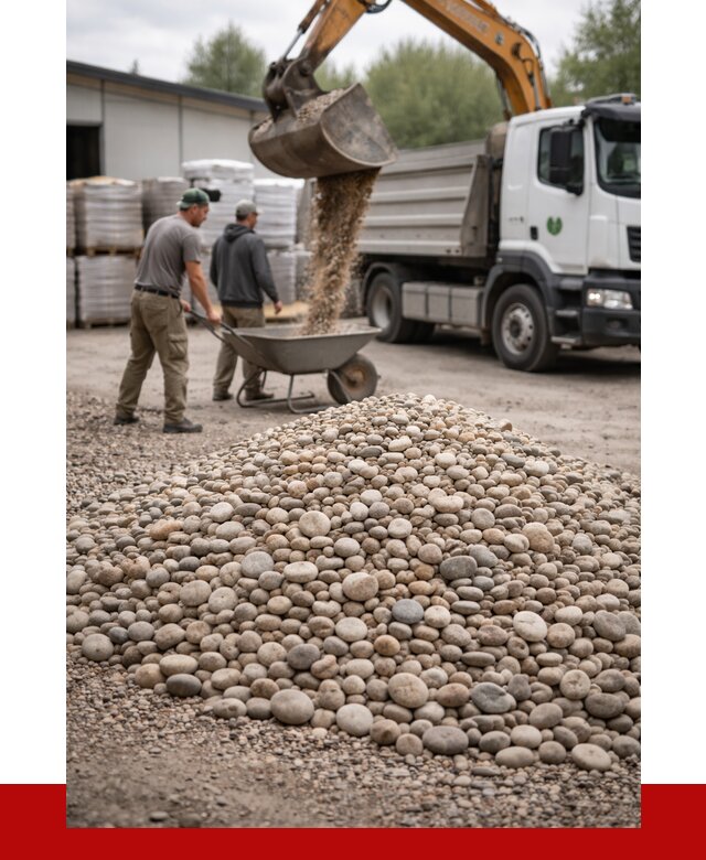 Галька декоративная в Черняховске от 3354 р. за куб | ПРОНЕРУДЧрх