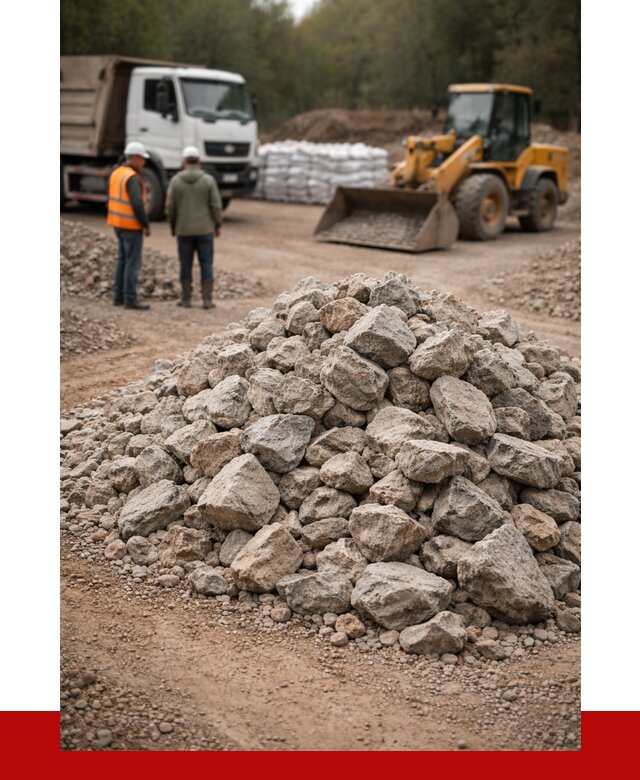 Купить бутовый камень с доставкой в Черняховске от 2410 р. | ПРОНЕРУДЧрх