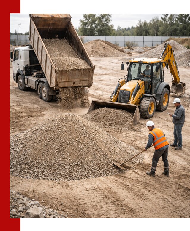 Поставка и доставка ПГС С4 в мешках и самосвалах в Черняховске