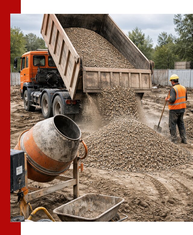 Опгс для бетона с доставкой самосвалом в Черняховске от производителя