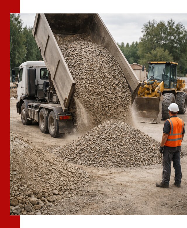 Доставка щпс в Черняховске — щебеночно-песчаная смесь под заборы и дорожки