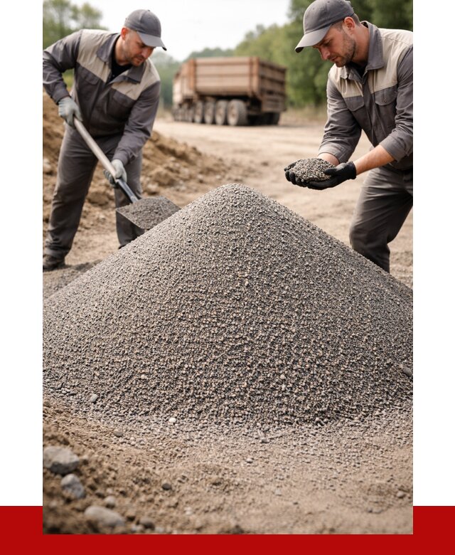 Гранитный отсев 0-10 в Черняховске от 2306 р. с доставкой | ПРОНЕРУДЧрх