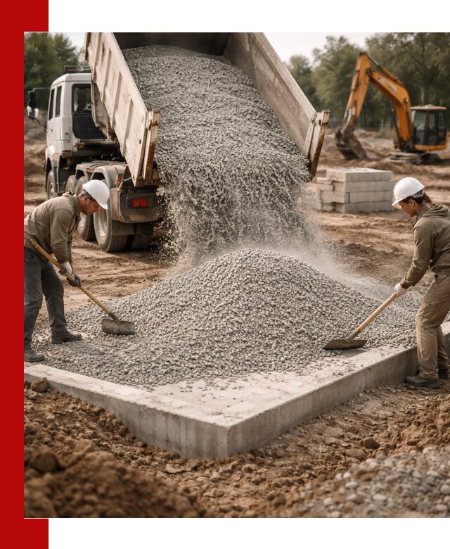 Доставка и продажа отсева для бетона в Черняховске