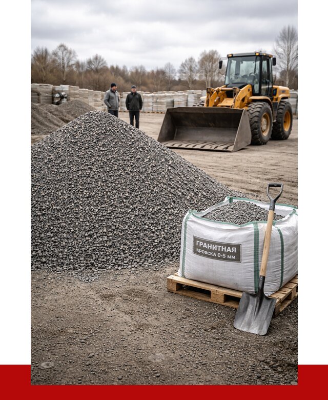 Купить гранитную крошку в Черняховске от 5030 р. с доставкой | ПРОНЕРУДЧрх