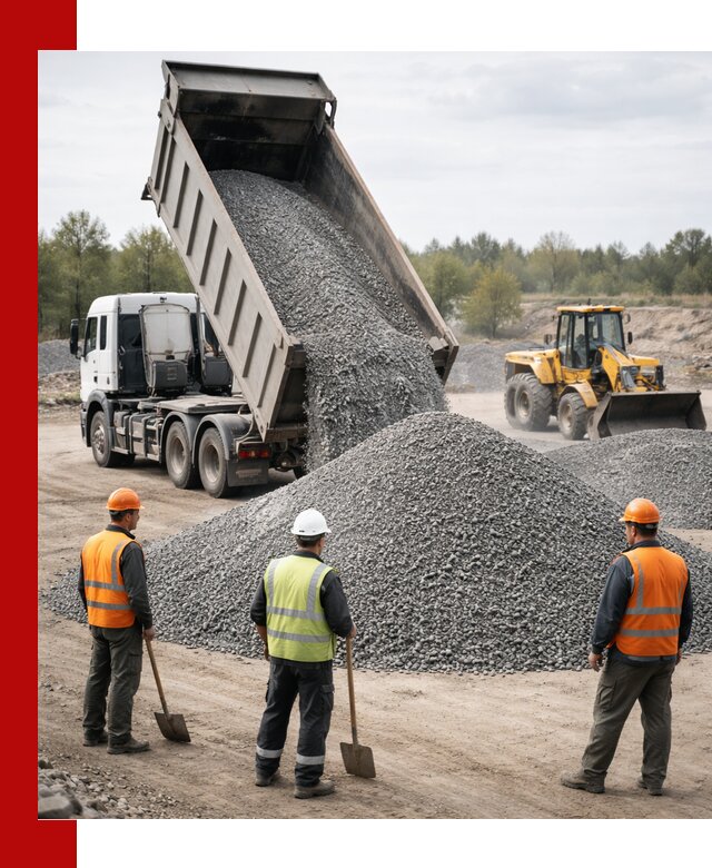 Доставка и продажа гранитной крошки в Черняховске