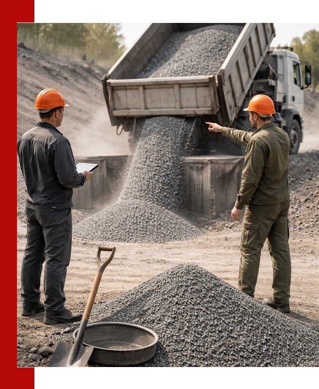 Гранитная крошка фракция 2-5 доставка в Черняховске