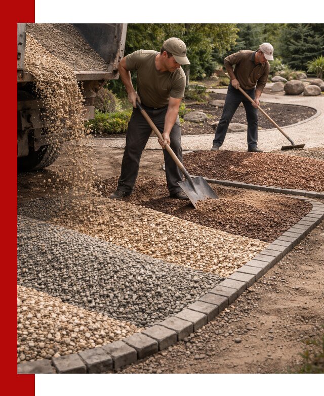 Декоративная крошка для ландшафта в Черняховске — продажа и доставка