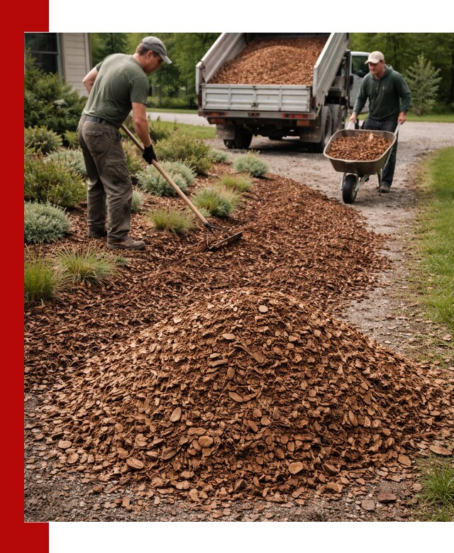Крошка для мульчирования с доставкой в Черняховске