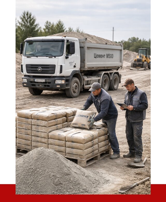 Купить цемент м500 с доставкой в Черняховске от 5450 р. | ПРОНЕРУДЧрх