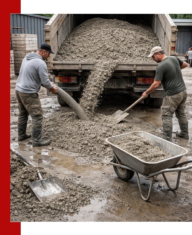 Цементно-песчаная смесь М150 доставка в Черняховске