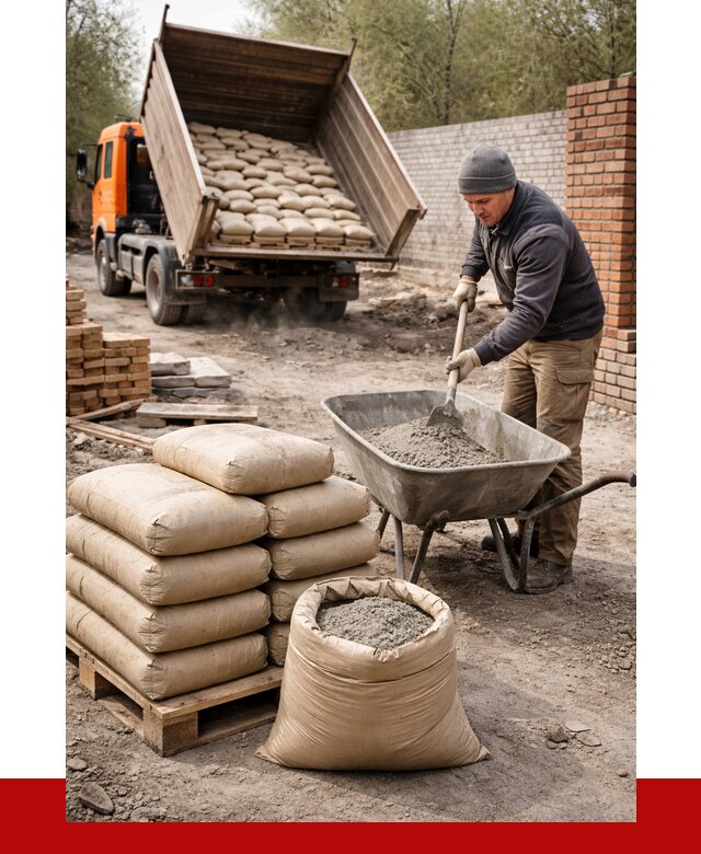Купить сухую смесь для кладки в Черняховске от 1258 р. | ПРОНЕРУДЧрх