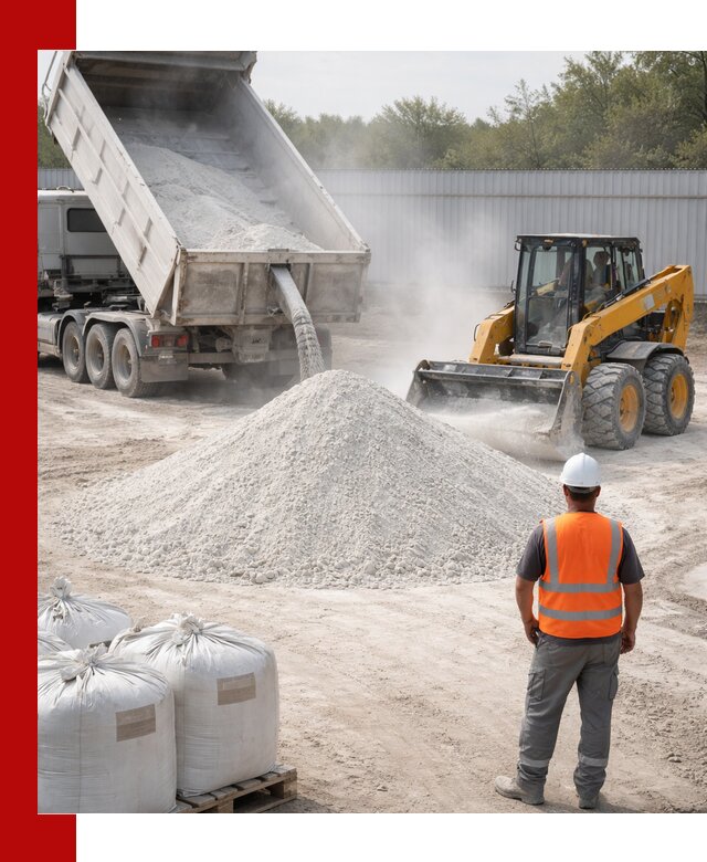 Доставка и продажа известняковой муки в Черняховске