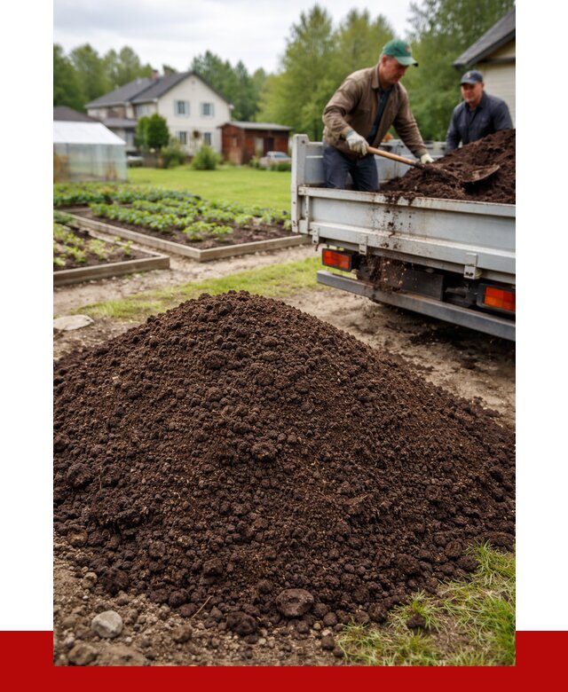 Плодородный грунт в Черняховске с доставкой от 4402 р. | ПРОНЕРУДЧрх