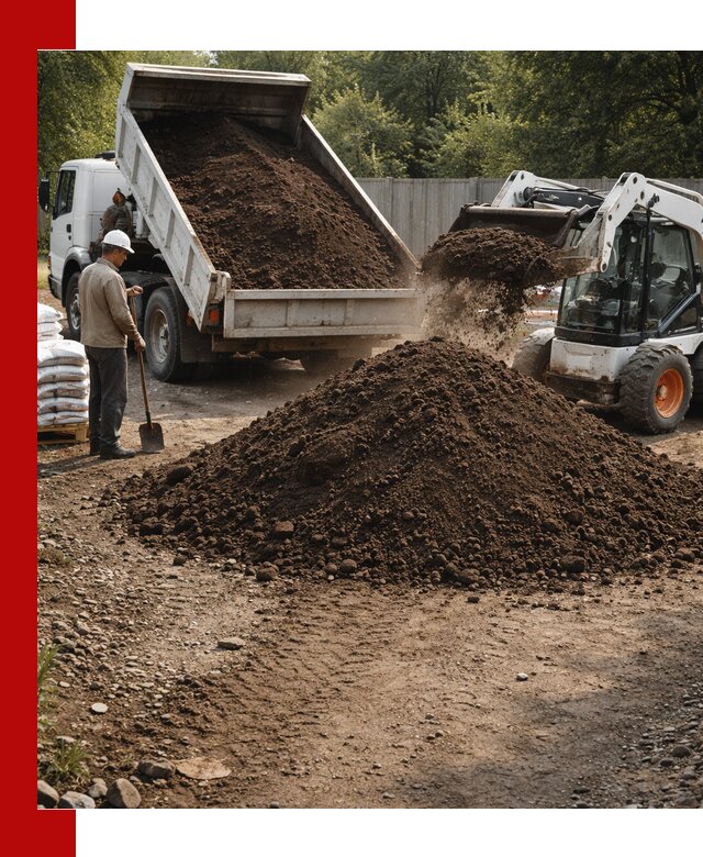 Доставка растительного грунта в Черняховске от производителя оптом и в розницу
