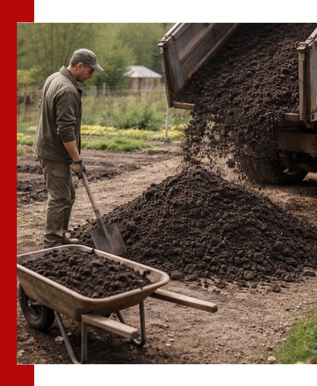 Доставка качественной земли для огорода в Черняховске