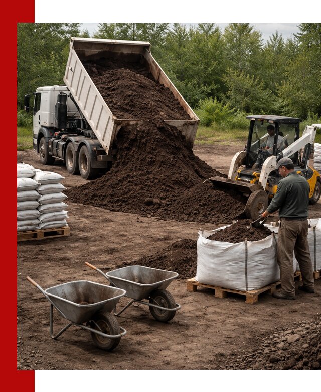 Доставка и продажа торфогрунта в Черняховске оптом и в розницу