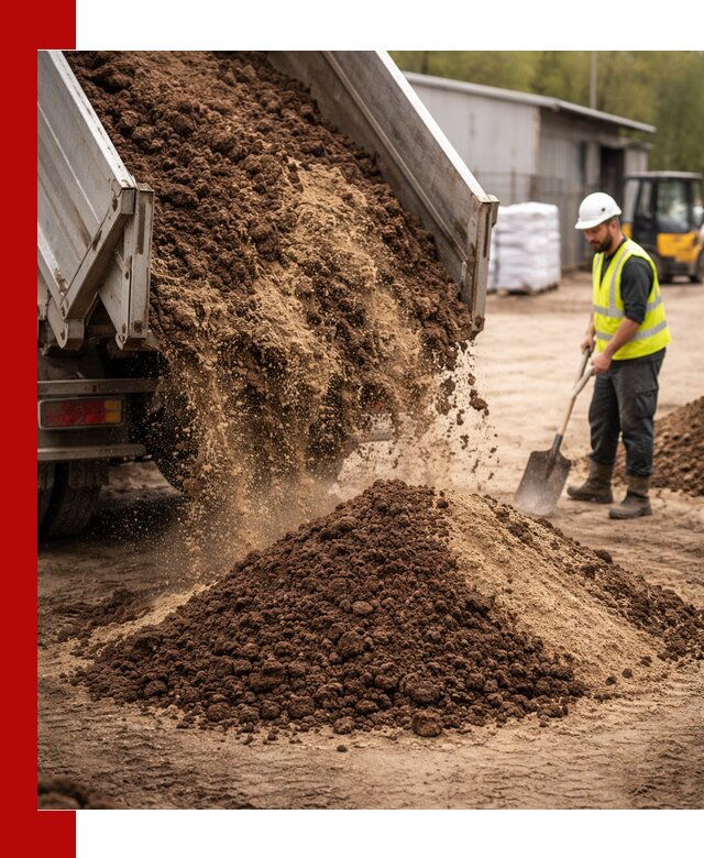 Доставка торфо-песчаной смеси в Черняховске для строительства и озеленения