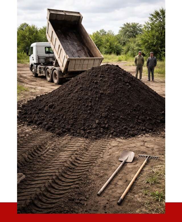 Купить чернозем навалом в Черняховске от 1258 р. за куб | ПРОНЕРУДЧрх