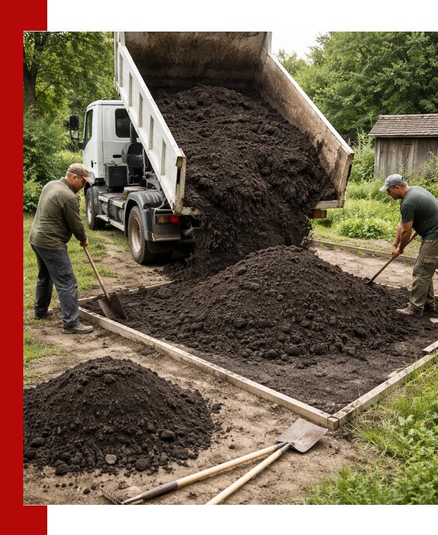 Купить чистый чернозем для огорода с доставкой в Черняховске