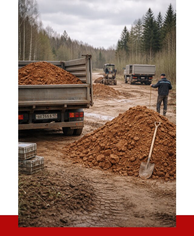 Глина и суглинки в Черняховске от 4716 р. за куб | ПРОНЕРУДЧрх