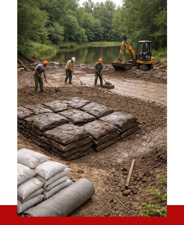Купить глину для пруда в Черняховске от 4716 р. с доставкой | ПРОНЕРУДЧрх