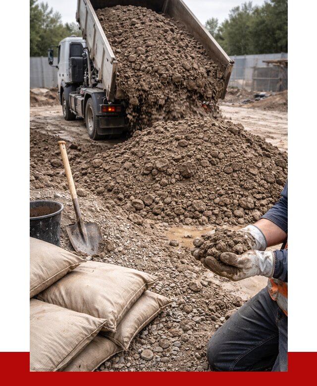 Купить глина для засыпки в Черняховске от 1258 р. за куб | ПРОНЕРУДЧрх