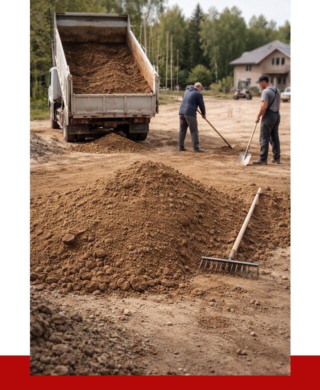 Суглинок для планировки в Черняховске с доставкой от 4402 р. | ПРОНЕРУДЧрх