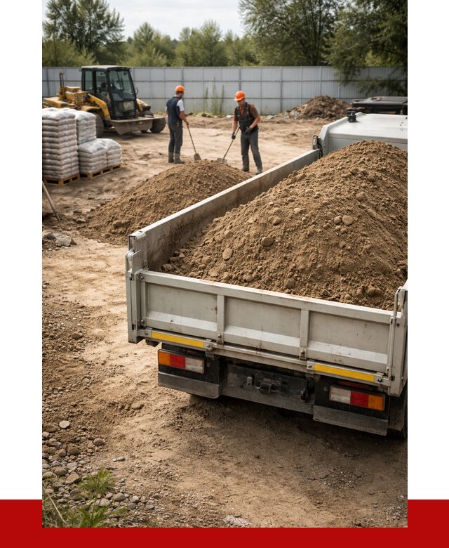 Супесь с доставкой в Черняховске от 2568 р. за куб | ПРОНЕРУДЧрх