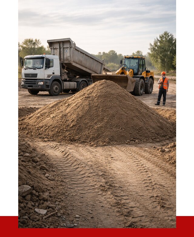 Купить песчаный грунт с доставкой в Черняховске от 4402 р. | ПРОНЕРУДЧрх