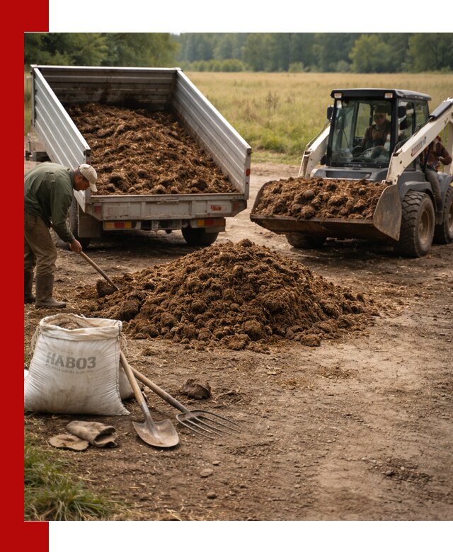Доставка конского навоза в Черняховске с разгрузкой и доставкой на объект
